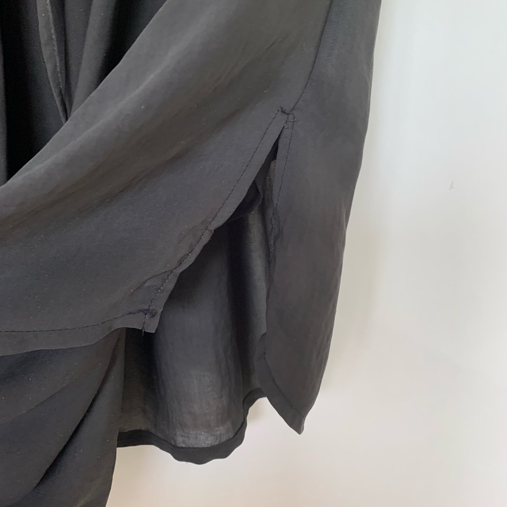 MANGO size S dark grey skirt. With side pockets. - Picture 5 of 7